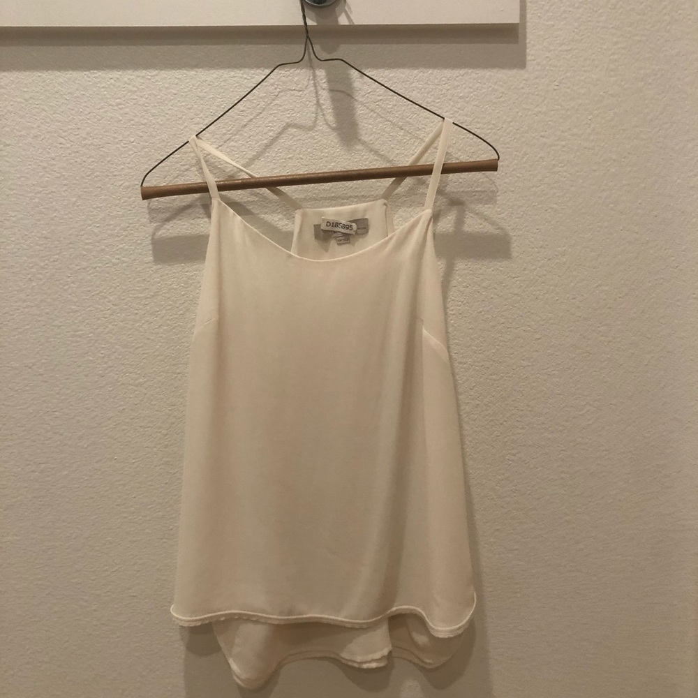 White Flowy Cami